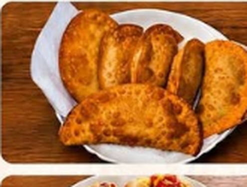 Chicken and cheese pasteis from Taste of Brazil by Gutowski